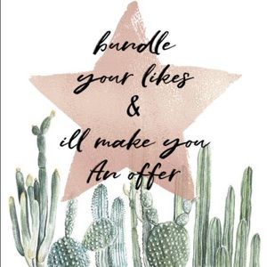 Bundle your likes and I’ll make you an offer!